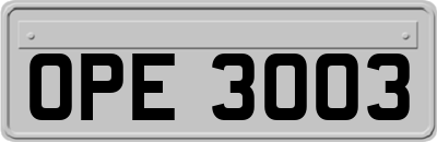 OPE3003