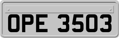 OPE3503
