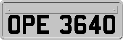 OPE3640