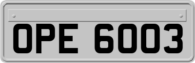 OPE6003