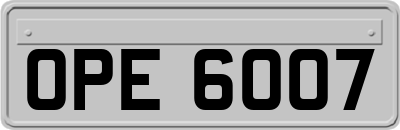 OPE6007