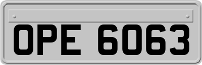 OPE6063
