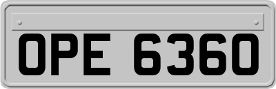 OPE6360