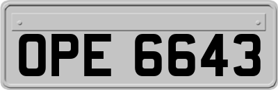 OPE6643