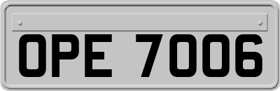 OPE7006