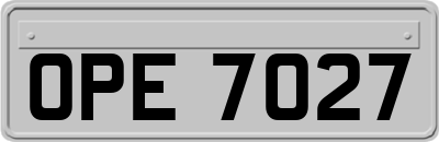 OPE7027