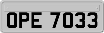 OPE7033