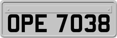 OPE7038
