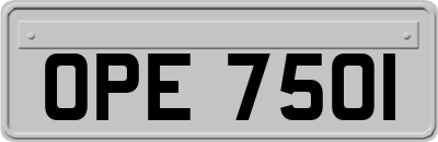 OPE7501