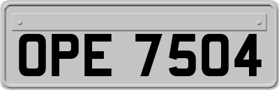 OPE7504