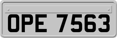 OPE7563