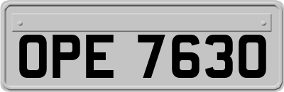 OPE7630