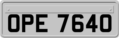 OPE7640