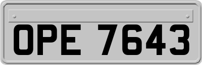 OPE7643