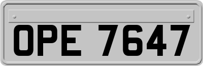 OPE7647