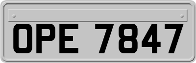 OPE7847