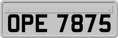OPE7875