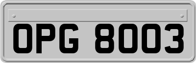OPG8003