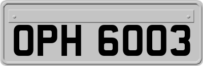 OPH6003