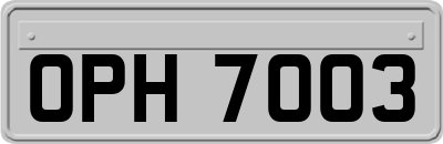 OPH7003