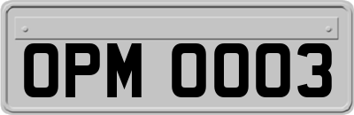 OPM0003