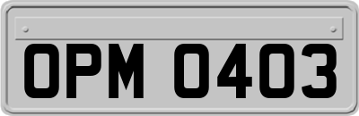 OPM0403