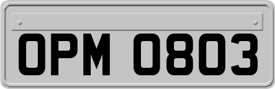 OPM0803