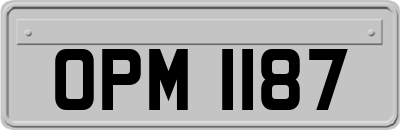 OPM1187