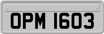 OPM1603