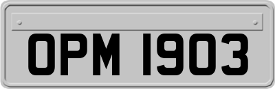 OPM1903