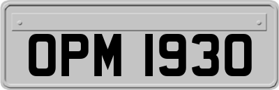 OPM1930