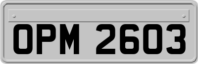 OPM2603