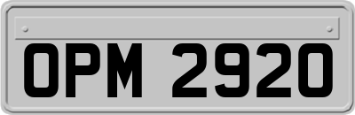 OPM2920