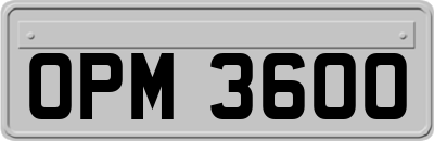 OPM3600