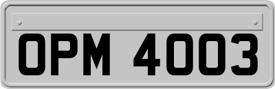 OPM4003