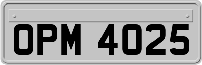 OPM4025