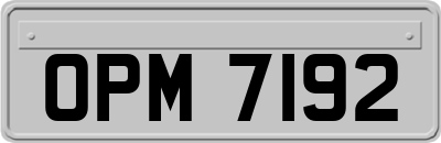 OPM7192