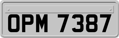 OPM7387