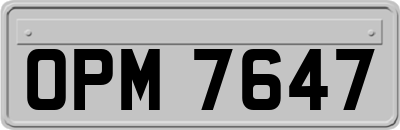 OPM7647