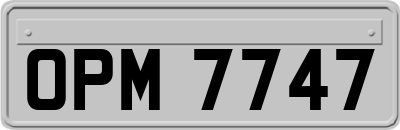 OPM7747