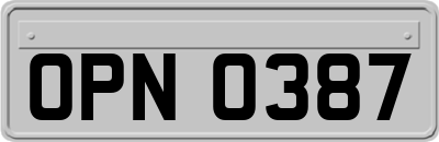 OPN0387
