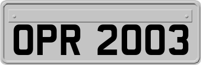 OPR2003