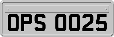 OPS0025