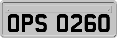 OPS0260