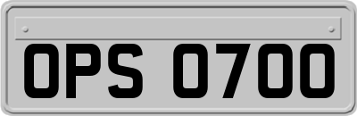 OPS0700