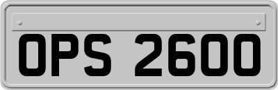 OPS2600