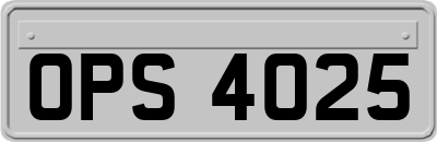 OPS4025