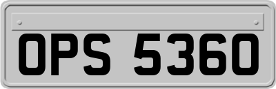 OPS5360
