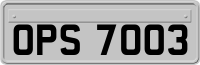 OPS7003