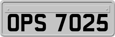 OPS7025